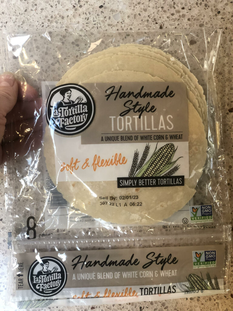 La tortilla factory corn tortillas