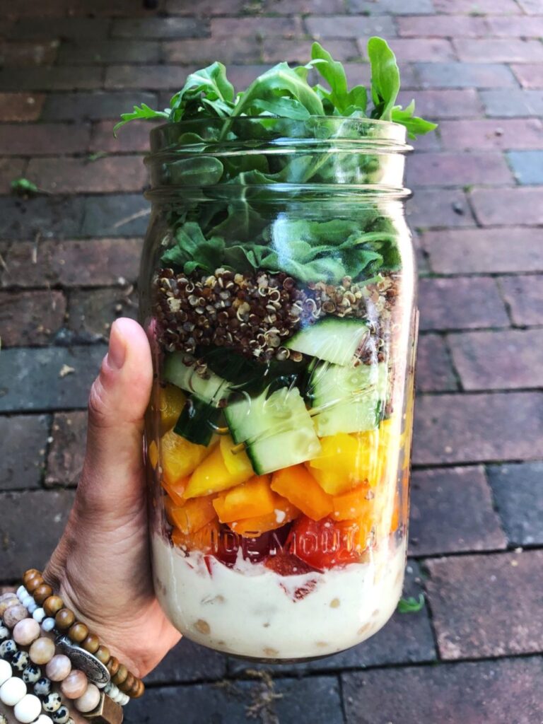 easy mason jar salads