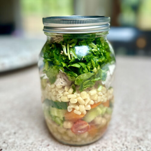 easy mason jar salads