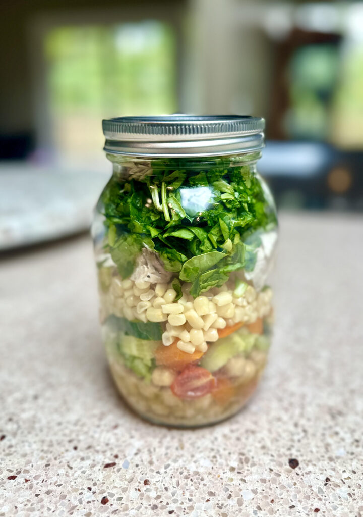 easy mason jar salads