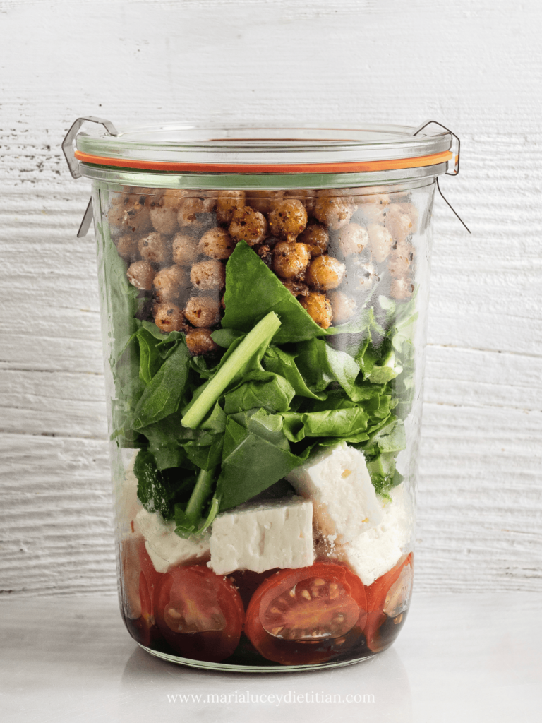 easy mason jar salads