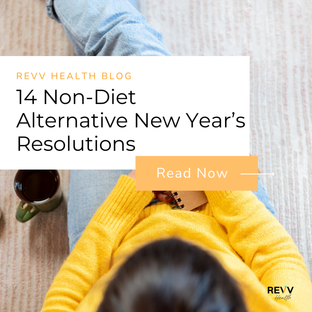 Alternative New Year's Resolutions