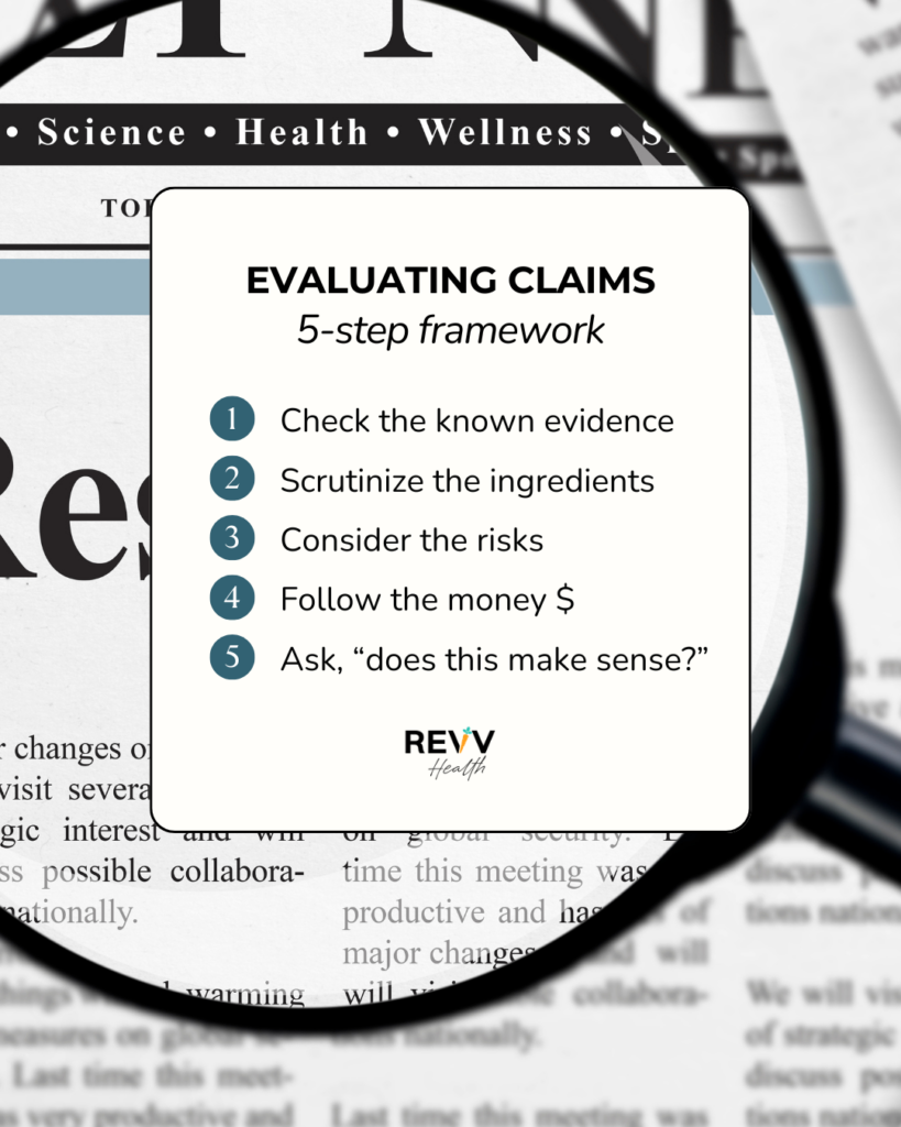 how to evaluate claims